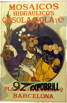 Cartel histórico de Orsola y Solà