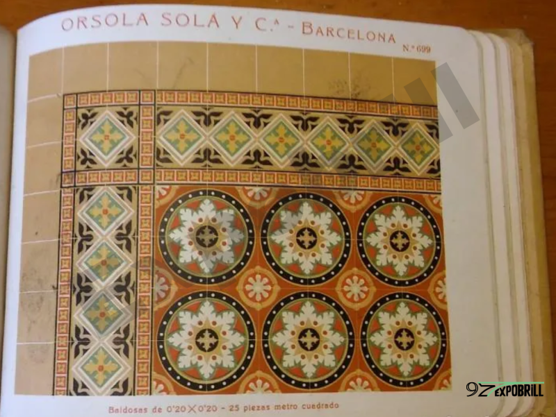 Página del catálogo histórico de Orsola y Solà