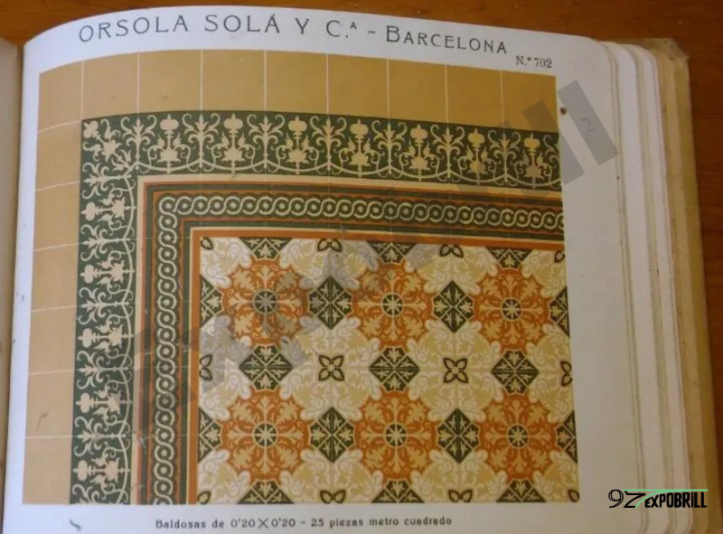 Página del catálogo histórico de Orsola y Solà