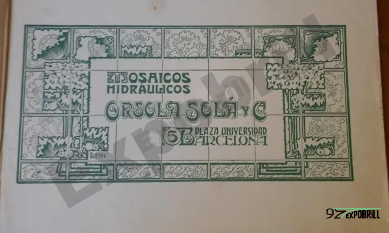 Página del catálogo histórico de Orsola y Solà