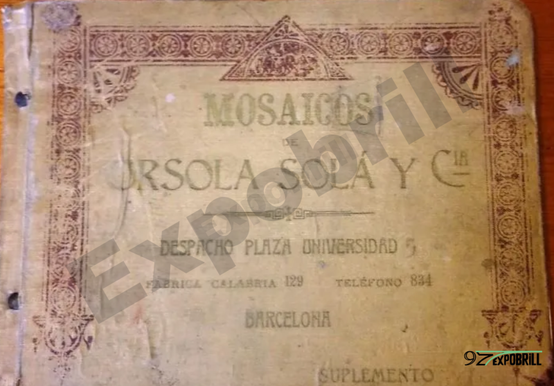Página del catálogo histórico de Orsola y Solà