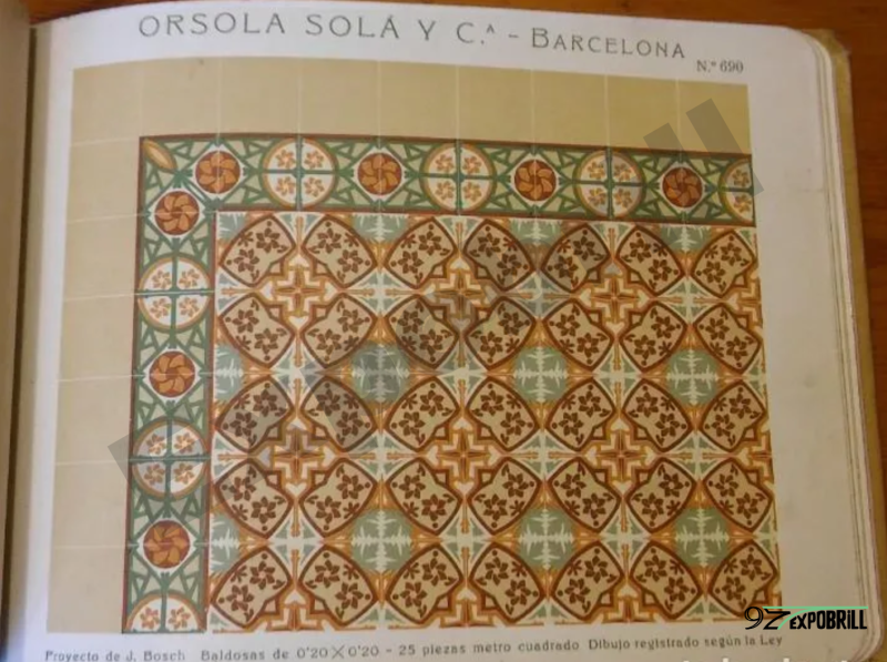 Página del catálogo histórico de Orsola y Solà
