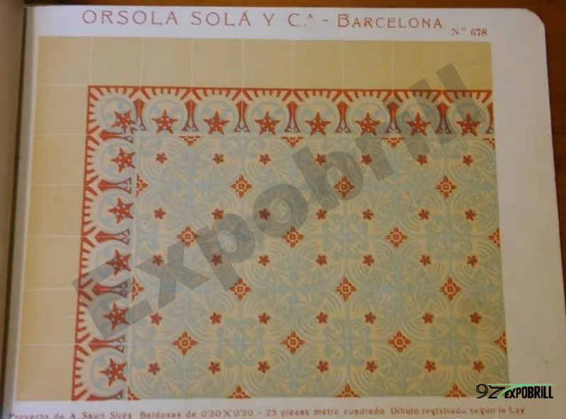 Página del catálogo histórico de Orsola y Solà