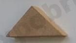Pieza triangular beige de mosaico Nolla para reposición