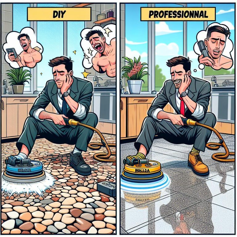 pulidores de terrazo: DIY vs. servicio profesional (comparación)